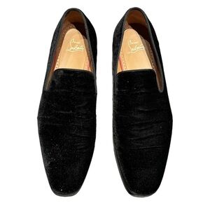 Christian Louboutin Velvet flats Mens Loafers